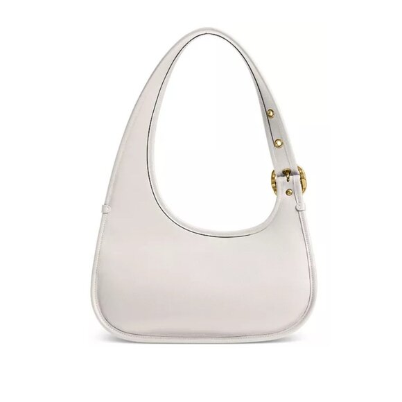 NWT Coach Cashin Carry Crescent Shoulder Bag Limited Edition Legacy Chalk - Picture 2 of 10